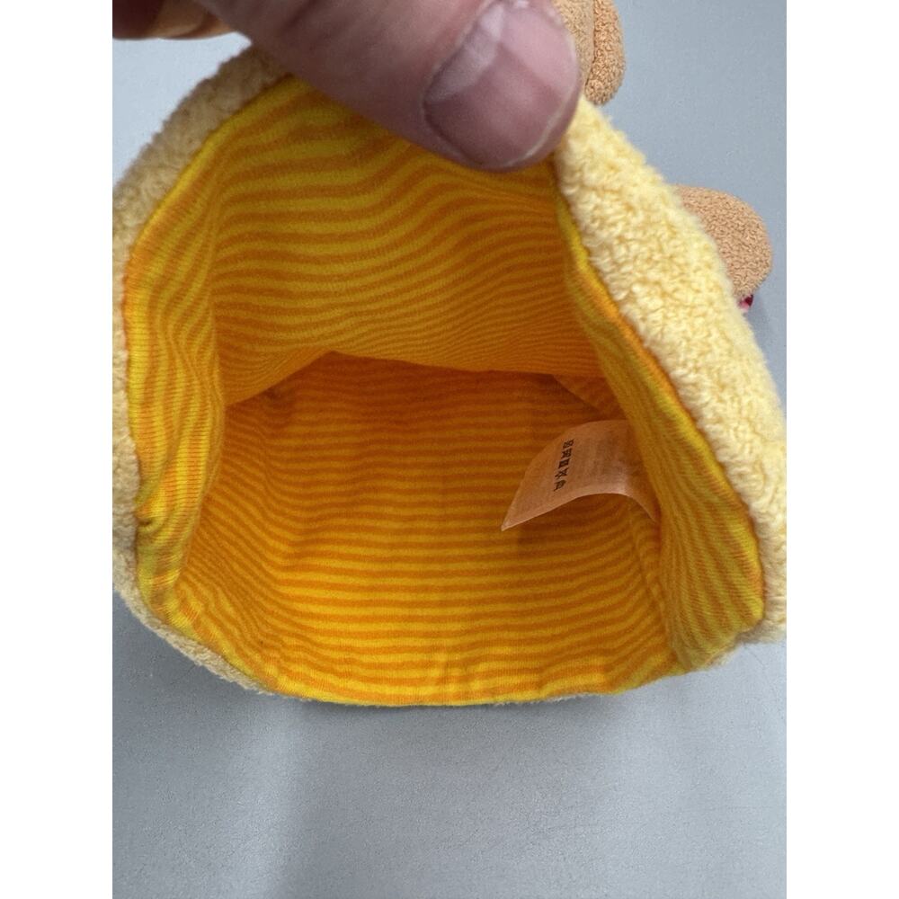 Haba Monkey Hand Puppet Rattle Plush - Picture 6 of 9
